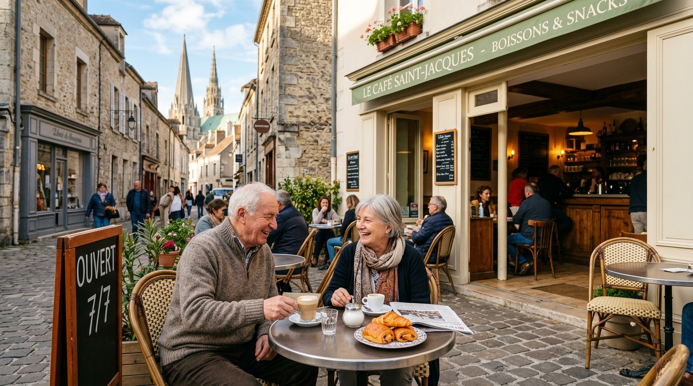 Cafés et snacks: Chartres et les petites villes autour