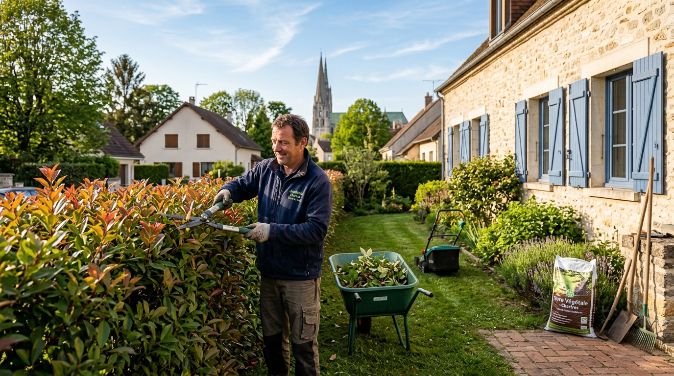 Jardinage et entretien extérieur à Chartres et en Eure-et-Loir : bien choisir ses services locaux