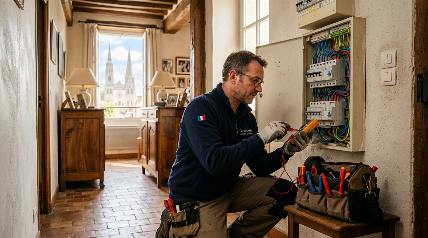 Mise en sécurité électrique Chartres : premières mesures et obligations