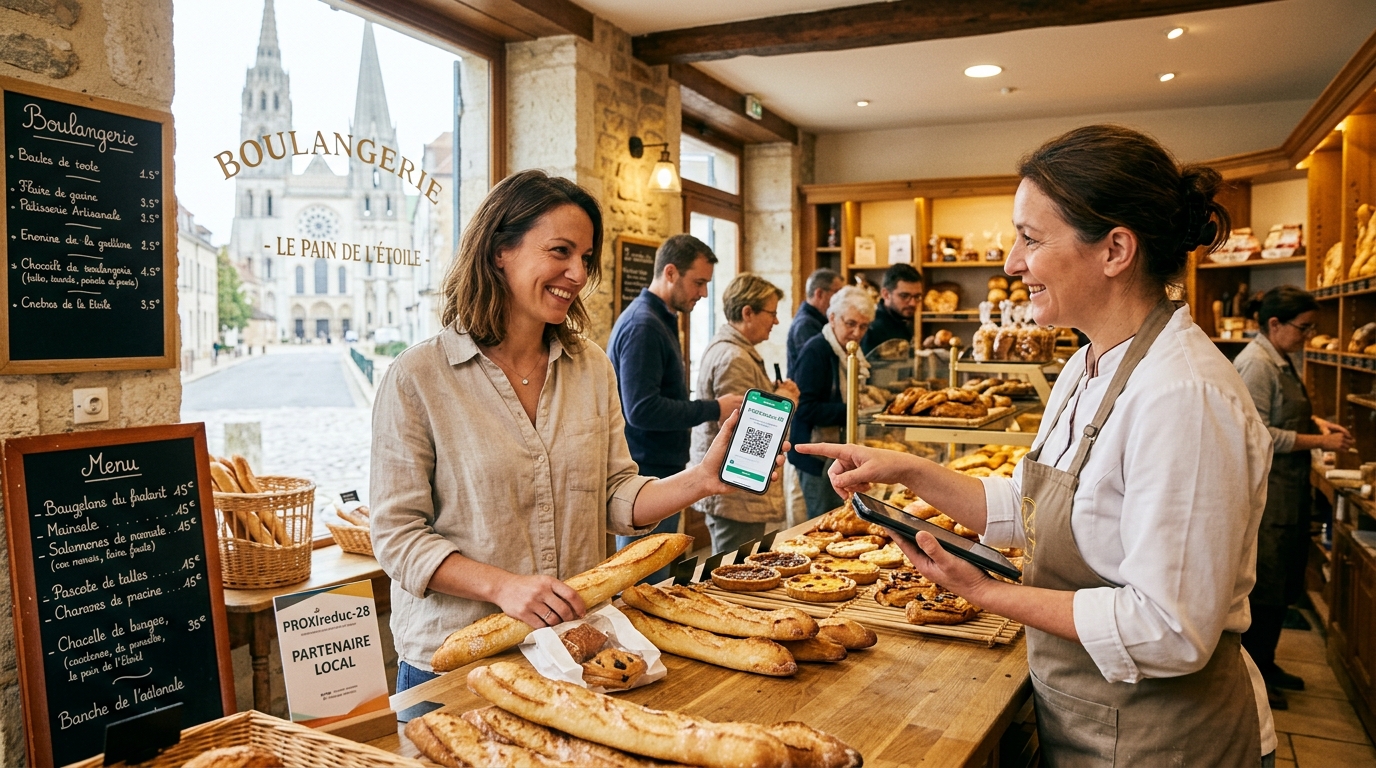 Bons plans concrets avec PROXIreduc-28 et partenaires locaux
Pour profiter pleinement, créez un compte gratuit sur proxireduc-28.com et explorez les offres dédiées boulangerie Chartres. Votre QR code dans les boulangeries partenaires peut déverrouiller des avantages locaux, et vous permettre de suivre les avis boulangerie Chartres pour choisir la meilleure option. Le réseau promeut aussi des partenaires utiles tels que AP LUTECE (TRIZAY LES BONNEVAL) qui participent à la vie locale et offrent des services à domicile ou sur site, Mon Contrôle Technique (Luisant) pour des vérifications essentielles de vos véhicules, L’atelier des brumes (Illiers combray) pour des biens créatifs de la région, J'M Ongles (Le Coudray) et ELENIS (Bonneval) qui illustrent la diversité des services de proximité. Tous ces partenaires démontrent que PROXIreduc-28 est bien plus qu’un annuaire : c’est un mode de vie local et pratique qui encourage les habitants à soutenir les commerces et artisans autour de Chartres et Eure-et-Loir.