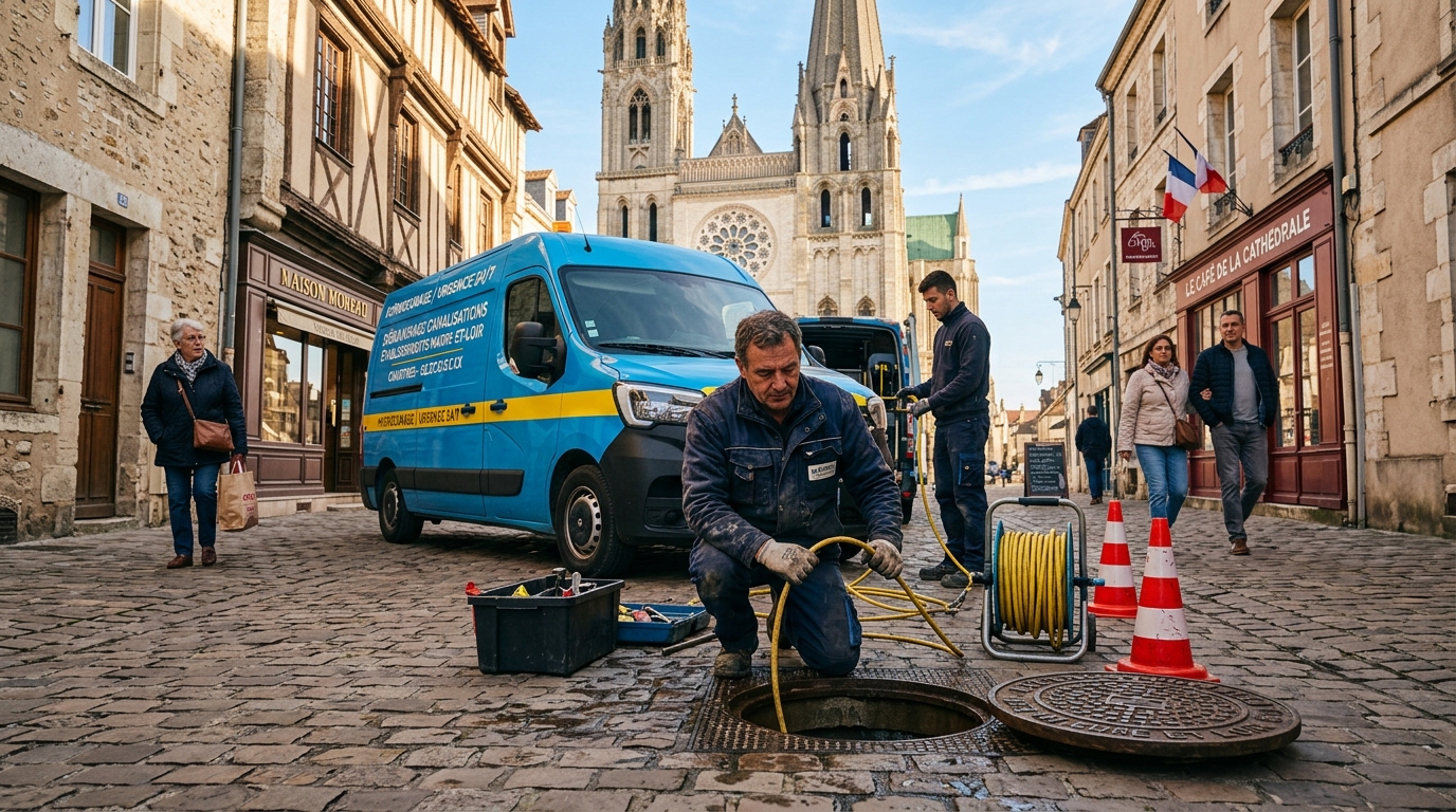 Débouchage de canalisations à Chartres et en Eure-et-Loir : conseils utiles pour bien choisir